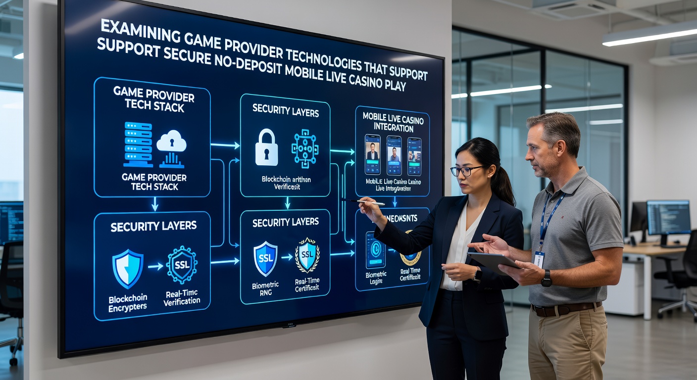 Sichere Integration von No-Deposit-Boni in mobile Live-Casino-Plattformen durch fortschrittliche Provider-Technologien