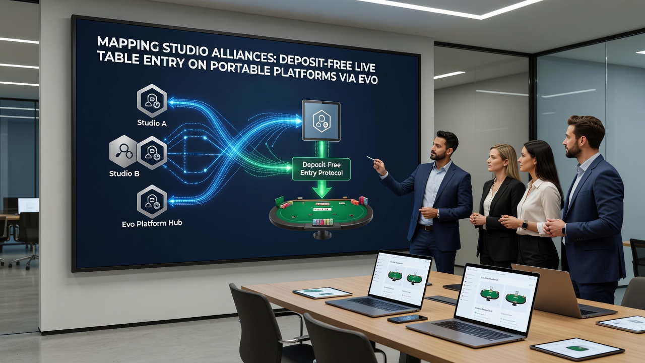 Illustration der technischen Integration von Verifizierungsprotokollen in mobilen Live-Casino-Systemen