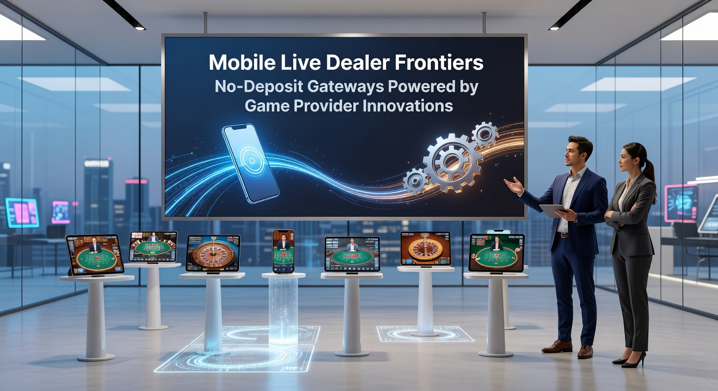 Detaillierte Darstellung eines Game-Providers-Dashboards mit No-Deposit-Integration und mobilen Live-Dealer-Streams