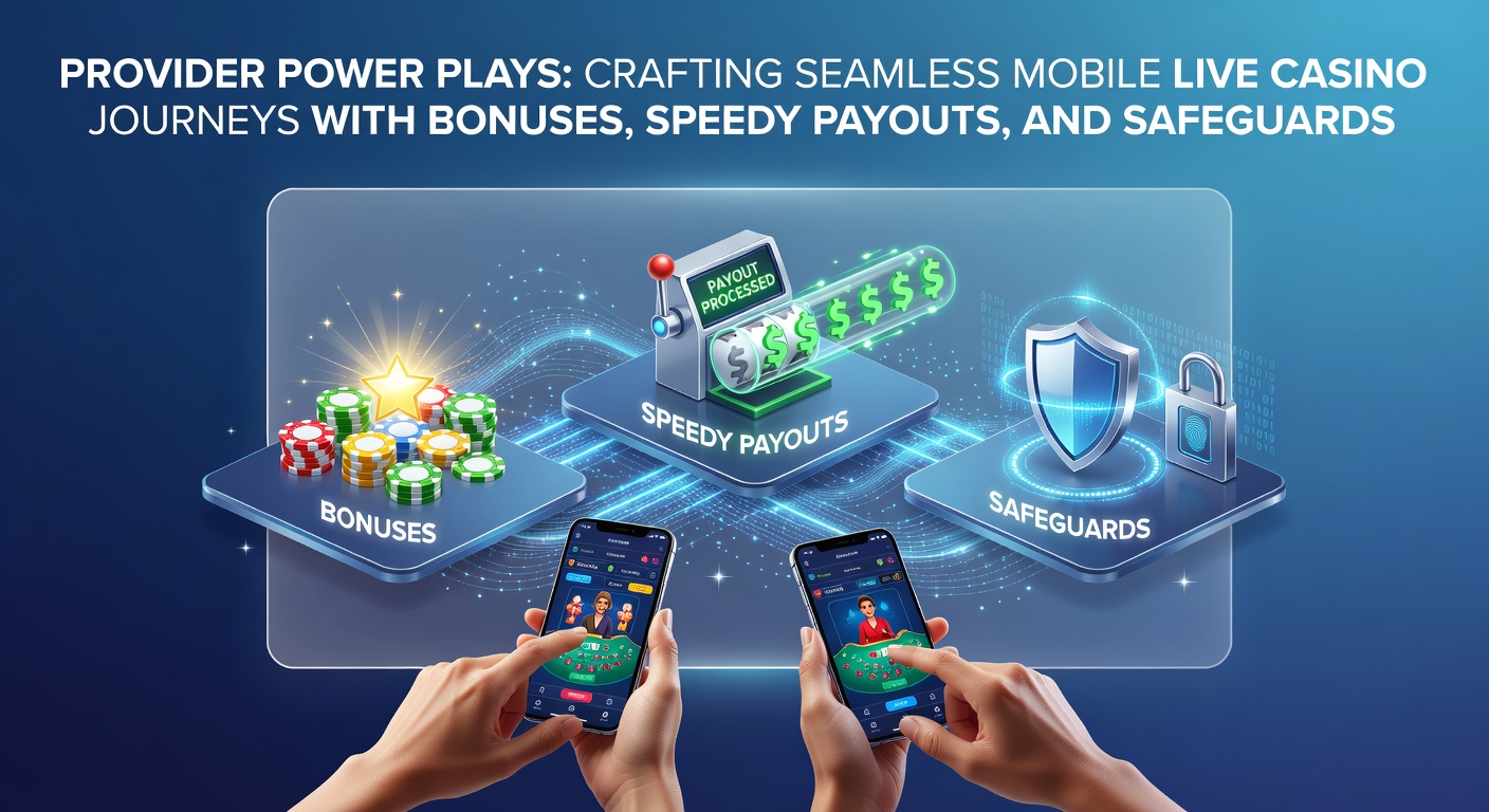 Moderne Mobile Live-Casino-Schnittstelle mit Dealer und Bonus-Anzeige auf Smartphone